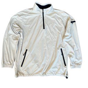 Greg Norman Play Dry Water Resistant Golf Jacket Pullover Size Large